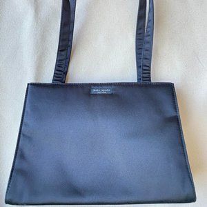 Kate Spade Vintage Original 90's Black Nylon Sam Tote Shoulder Bag.